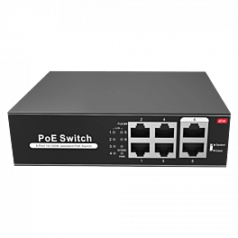 4-kanaals PoE switch