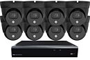 Draadloos Dome Camerasysteem Zwart SMART 8