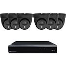 Dome beveiligingscamera set Zwart SMART 6