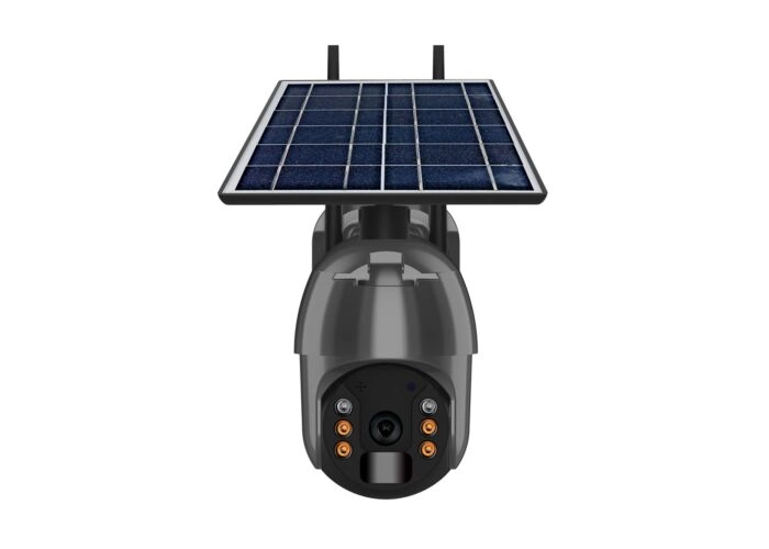 4G PTZ camera met zonnepaneel Zwart EASY main product photo