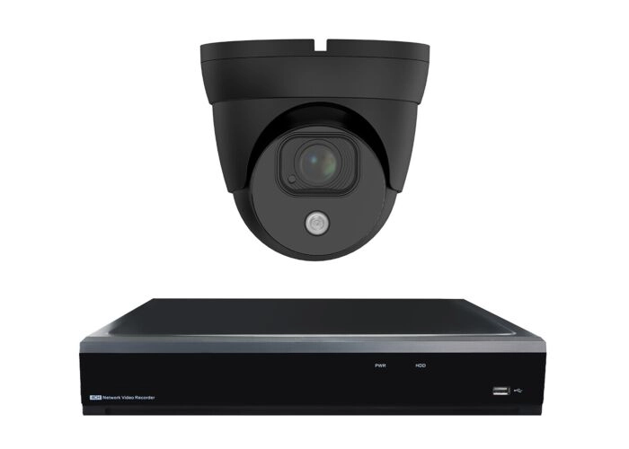 Dome beveiligingscamera set Zwart SMART 1 main product photo