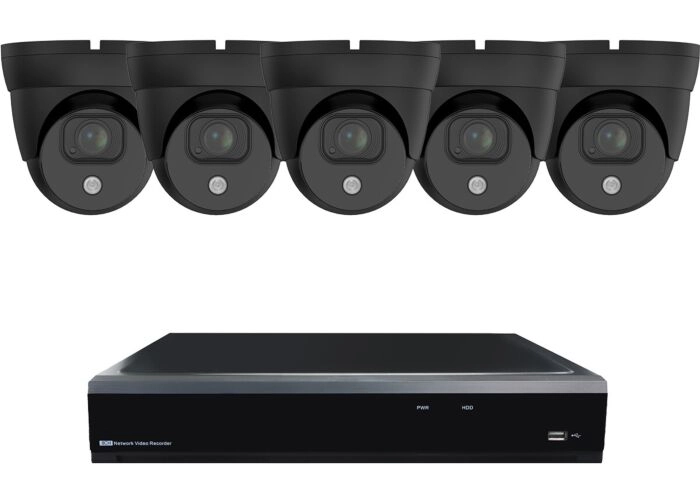 Dome Camerasysteem Zwart SMART 5 main product photo