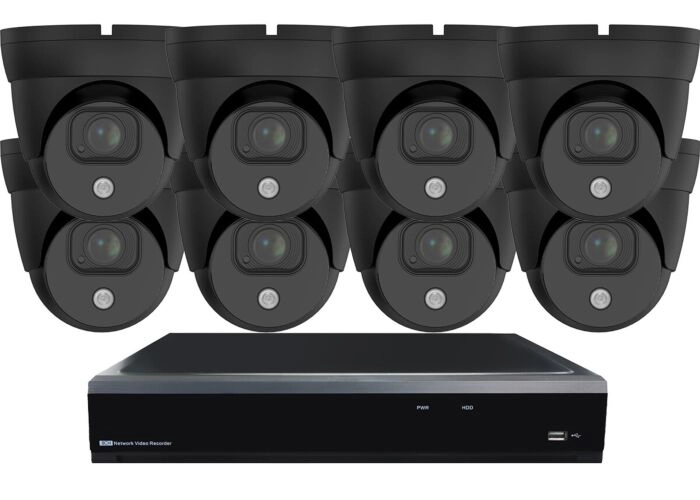 Draadloos Dome Camerasysteem Zwart SMART 8 main product photo