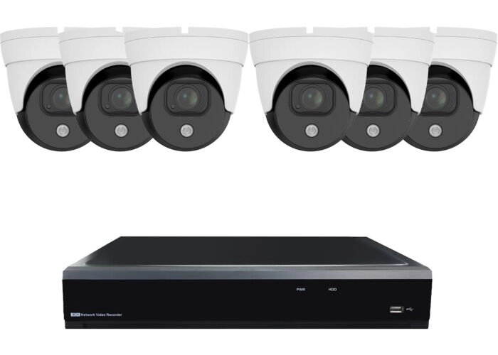 Dome Camerasysteem Wit ELITE 6 main product photo