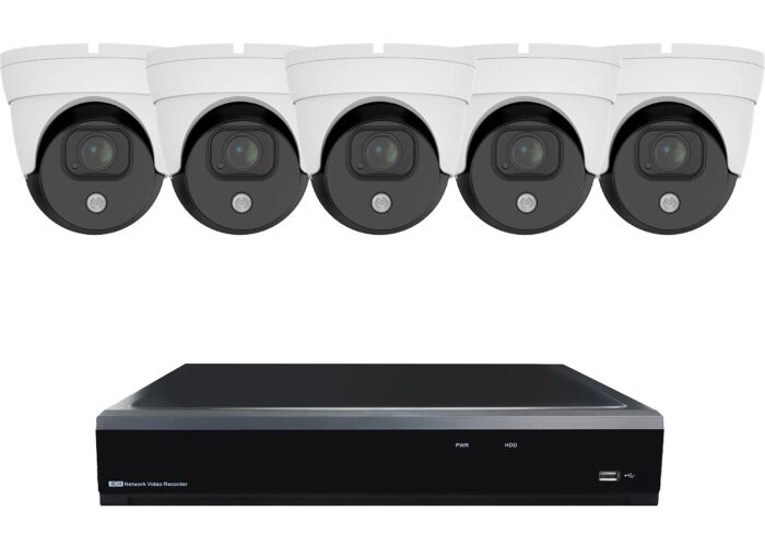 Draadloos Dome Camerasysteem Wit ELITE 5 main product photo